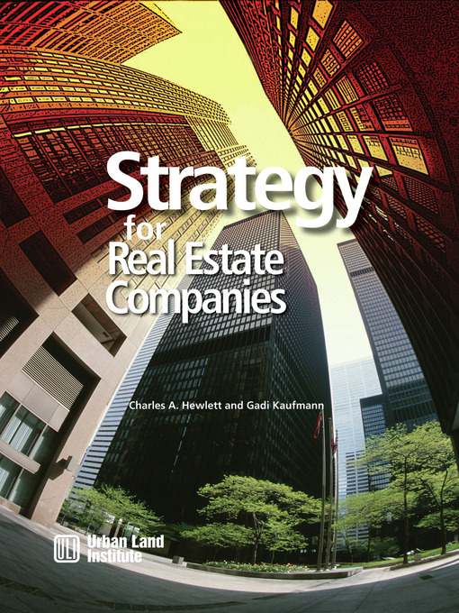 Title details for Strategy for Real Estate Companies by Charlie A. Hewlett - Available